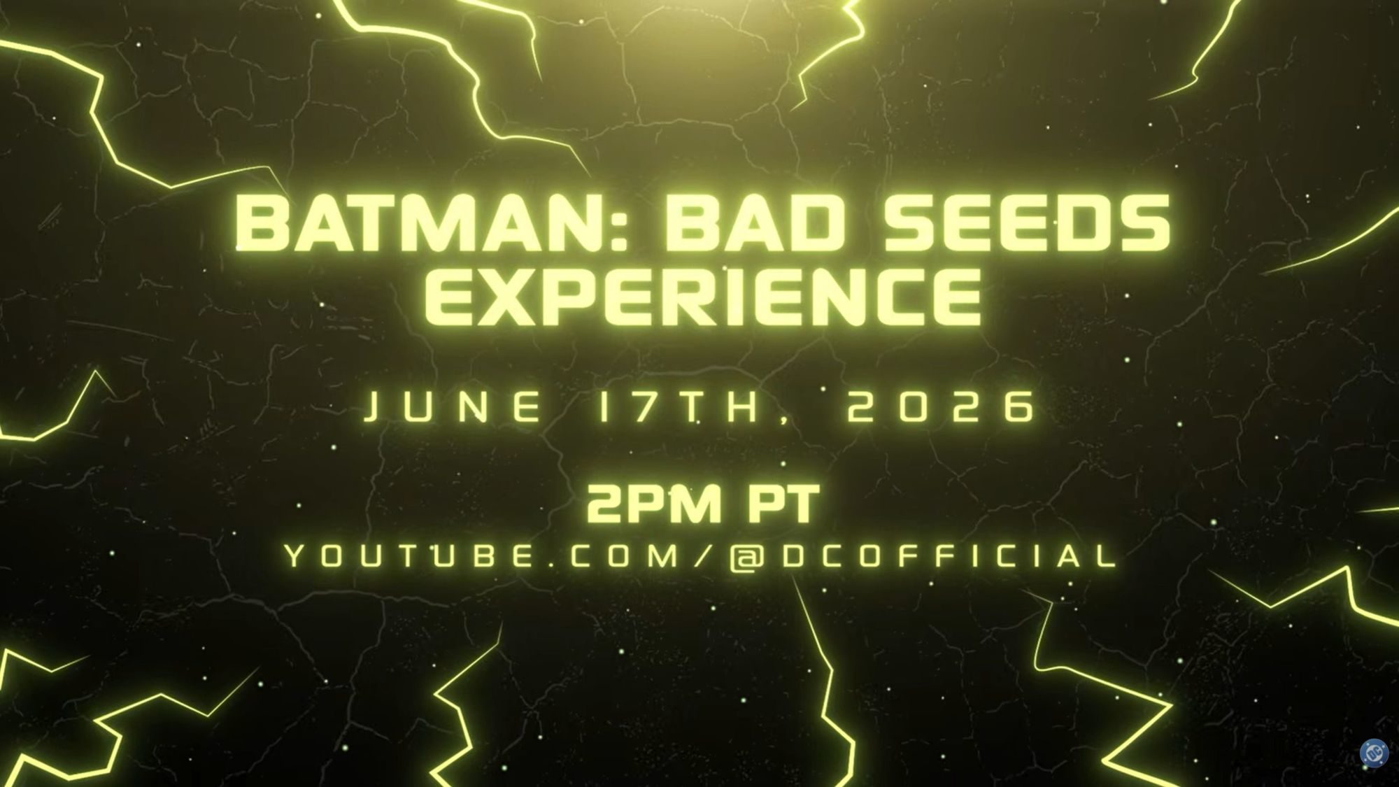 A DC Comics tem 617 dias para Batman: The Bad Seed, ou serão 618 dias?