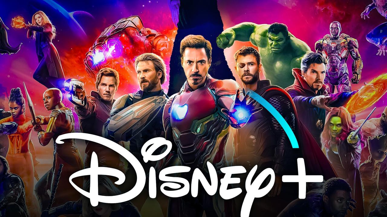 Marvel Studios MCU superheroes, Disney Plus logo