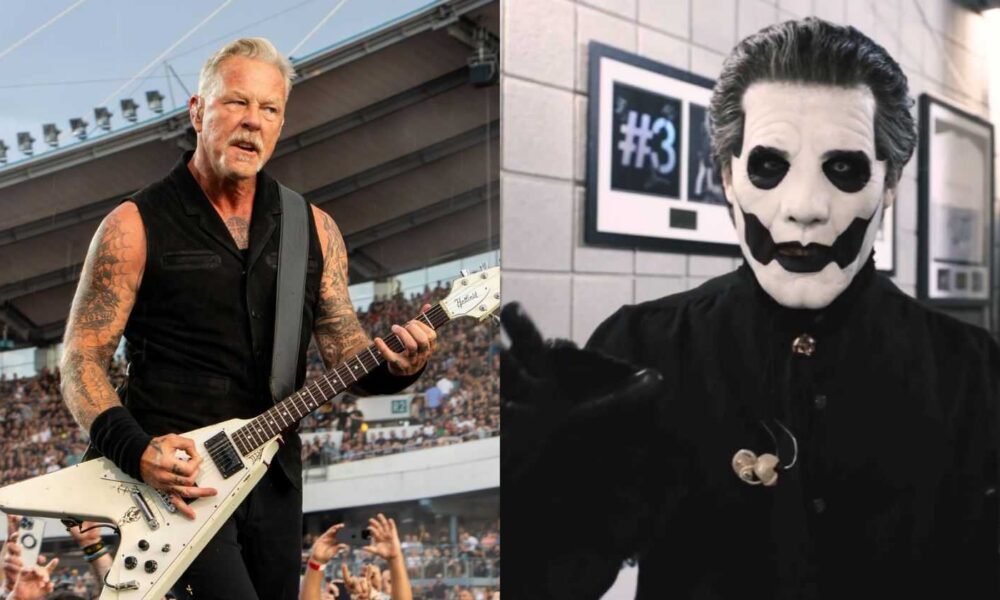 A opinião de James Hetfield sobre Ghost