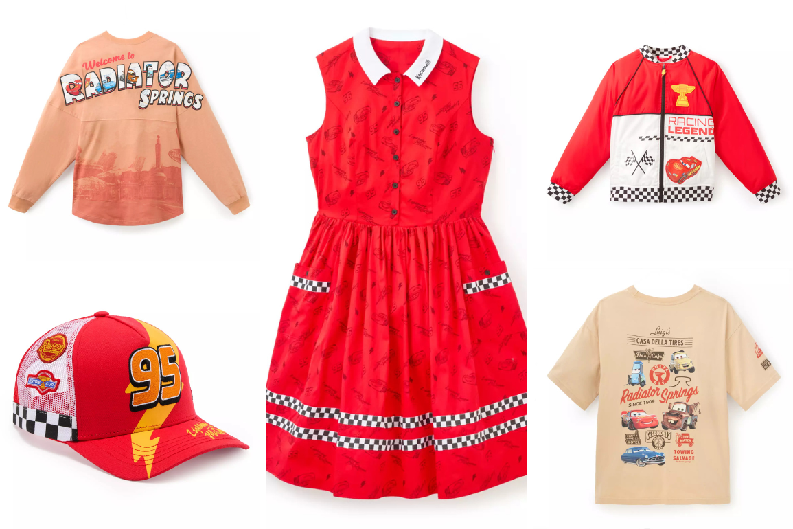 A vida é uma rodovia: roupas do 20º aniversário de 'Carros' foram lançadas online
