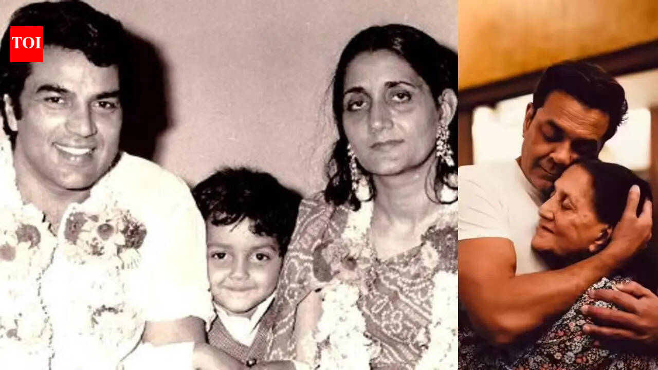 Bobby Deol diz que sua mãe, Prakash Kaur, nunca deixou a fama e a glória de Dharmendra chegar até ela, foi simples: ‘A mãe desempenha um grande papel na forma como as crianças lidam’ | Notícias do cinema indiano