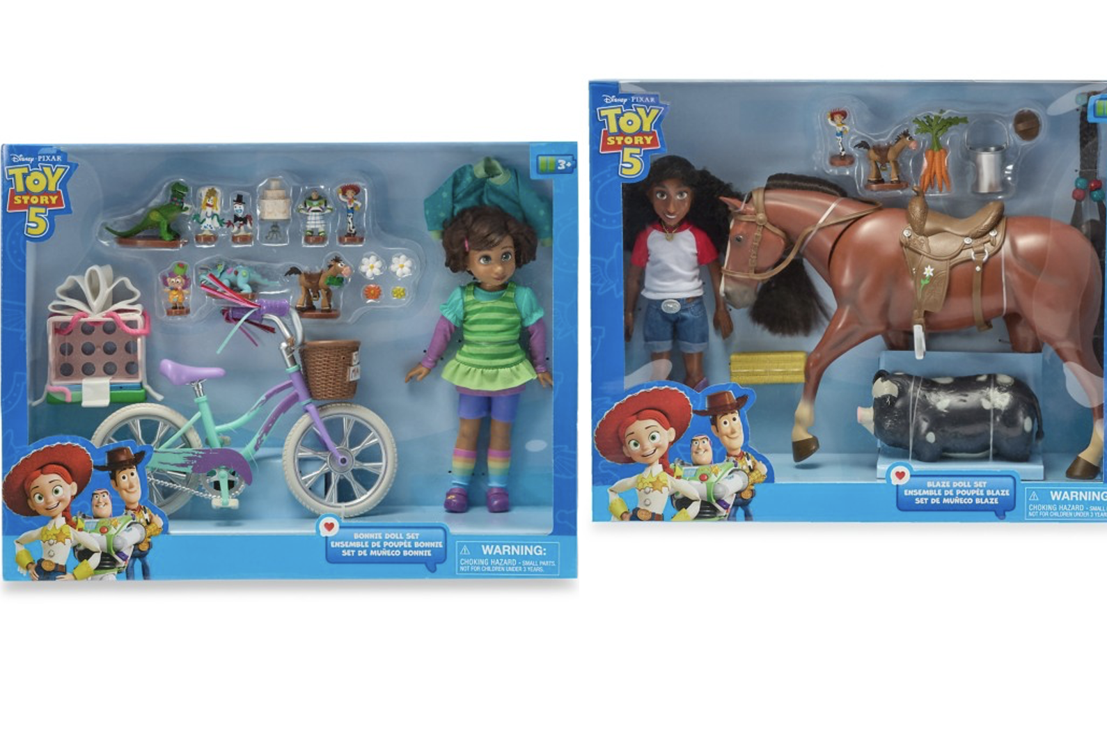 Boneca Bonnie e Blaze de “Toy Story 5” faz sua estreia na Store Disney