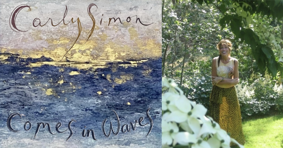 Carly Simon lança Comes in Waves, seu primeiro novo álbum de estúdio em mais de uma década