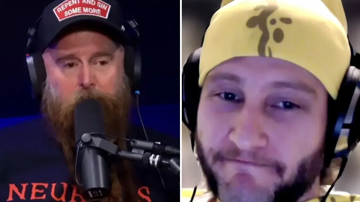 Chris Kyle, do Five Finger Death Punch, conta ao Banana Man sobre o fim do incidente: 'Ver algo assim acontecer com alguém em nossa comunidade, fiquei com raiva'