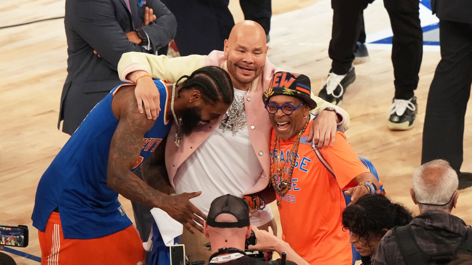 Fat Joe fala sobre ser fã dos Knicks, deixando cair sua ‘volta da vitória’