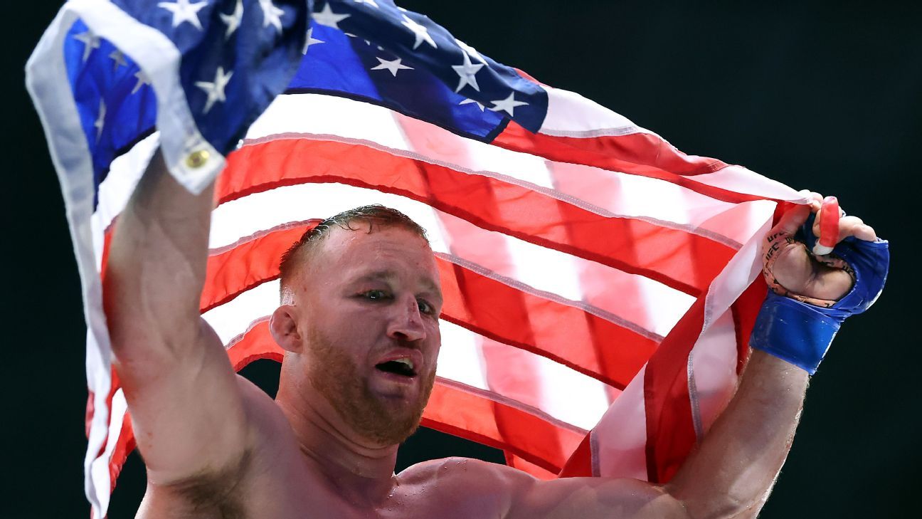 Gaethje supera as adversidades e nocauteia Topuria pelo título dos leves do UFC