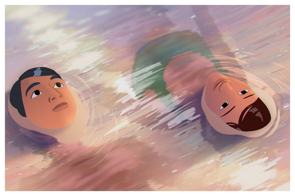In Waves: uma história de amor animada de surf, de Stephanie Hsu e Will Sharp