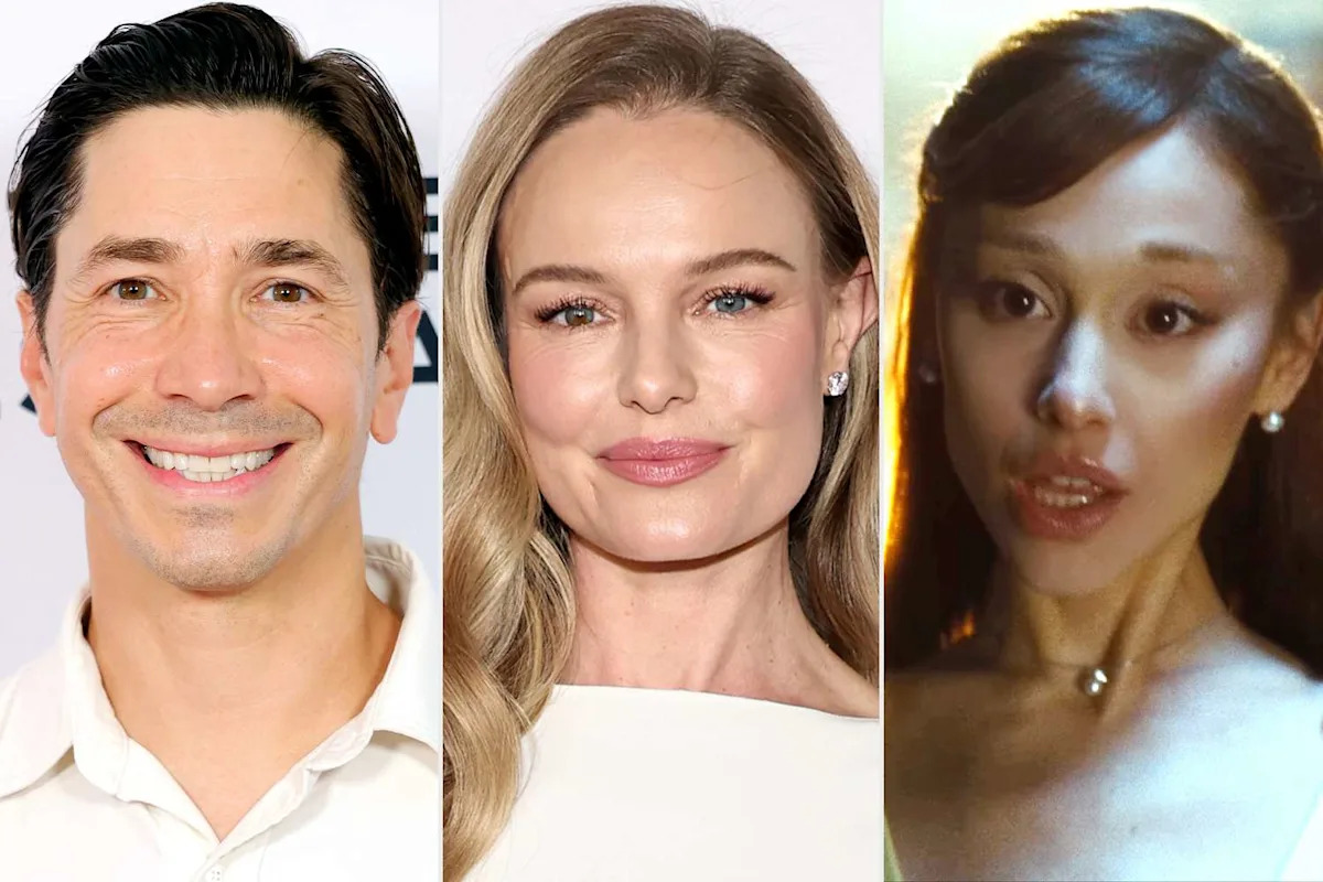 Justin Long revela a reação de sua esposa Kate Bosworth à sua aparição no último videoclipe de Ariana Grande (exclusivo)