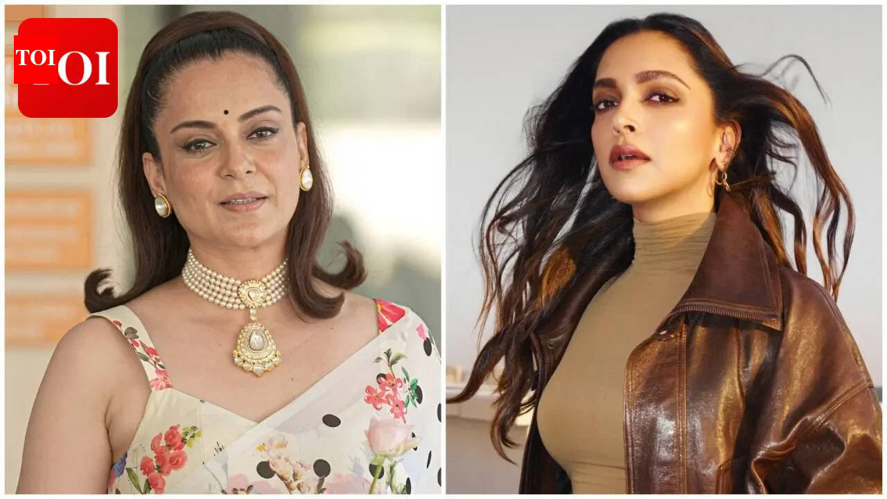 Kangana Ranaut faz uma rara homenagem a Deepika Padukone, criticando a cultura de insegurança em Bollywood: “Muita negatividade” | Notícias do cinema indiano
