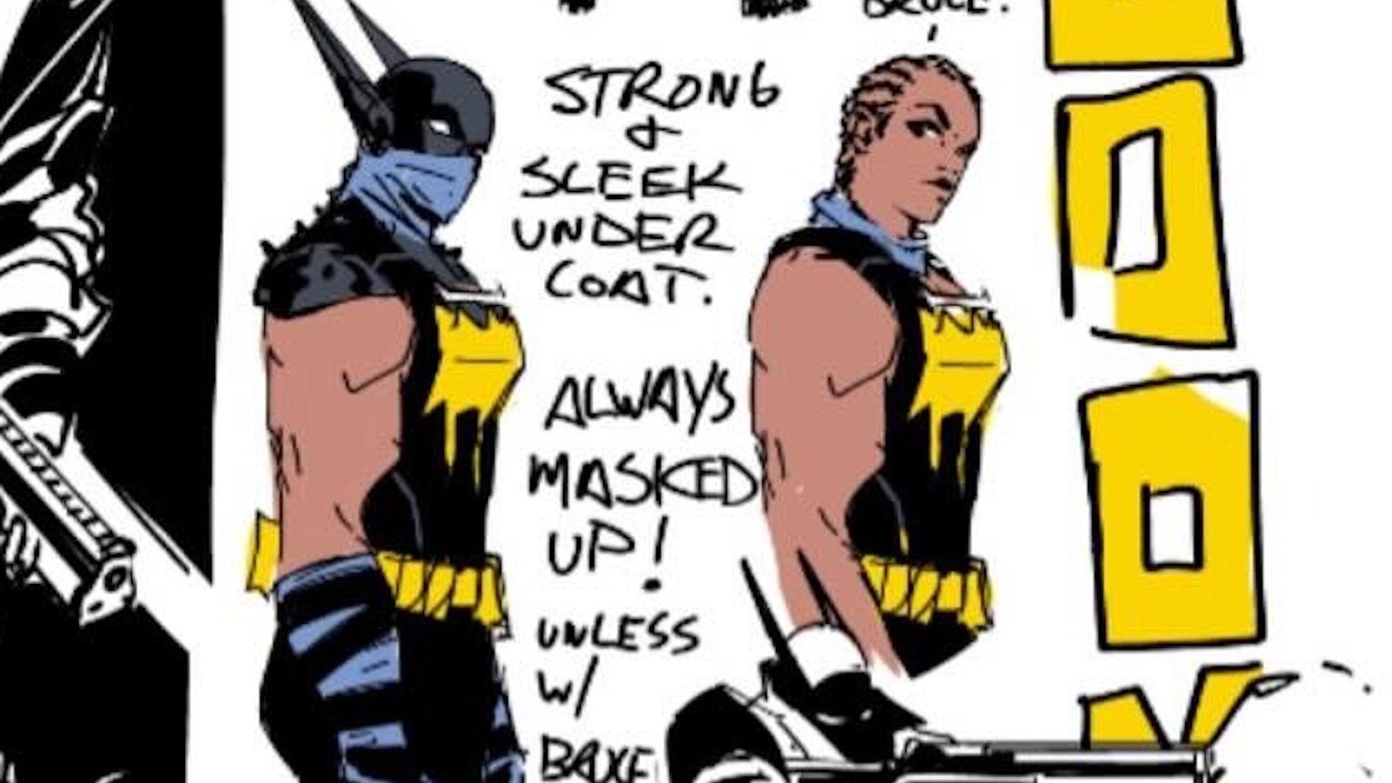 Nosso primeiro olhar por baixo do casaco: Barbara Gordon como o melhor morcego