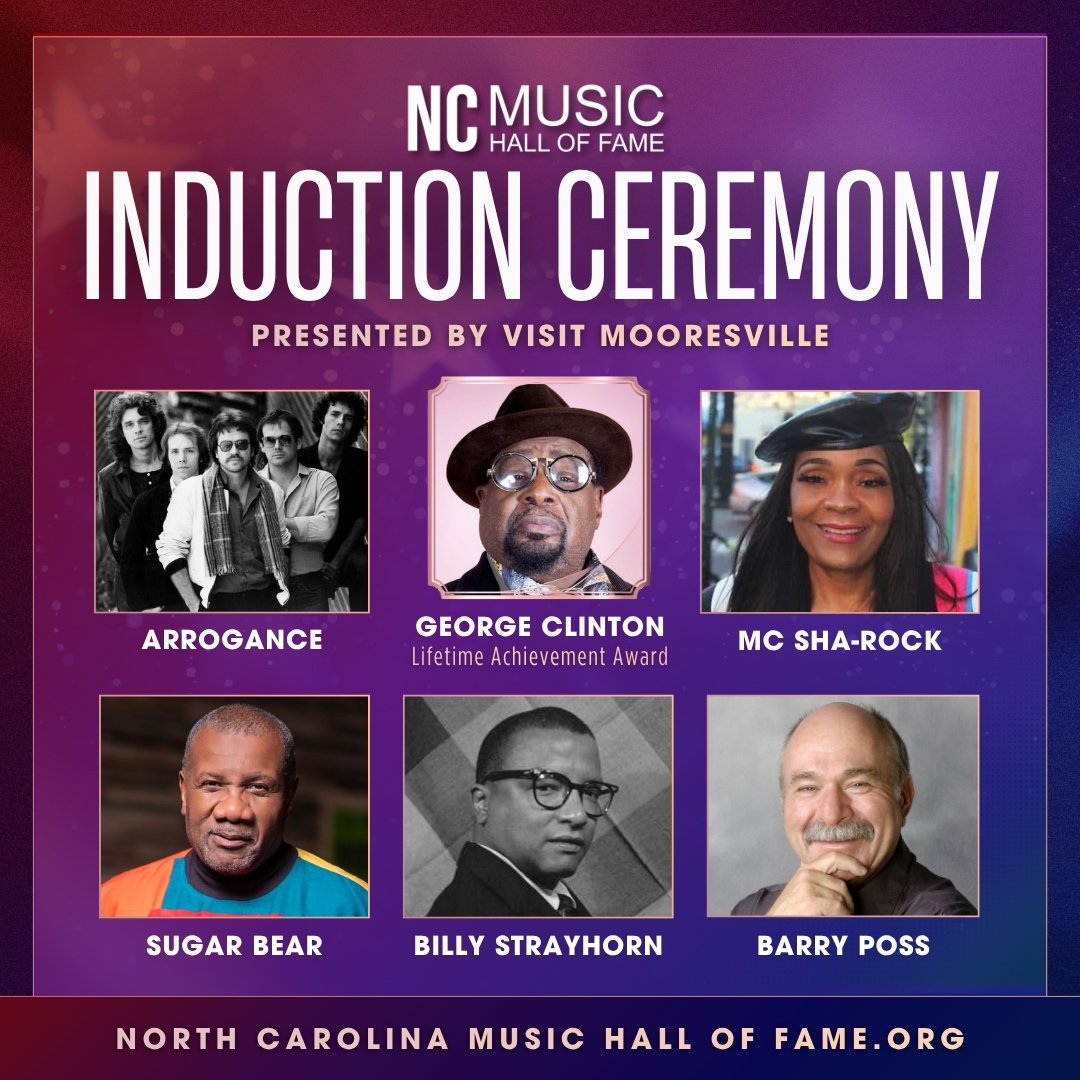 O NC Music Hall of Fame anuncia 2.026 homenageados