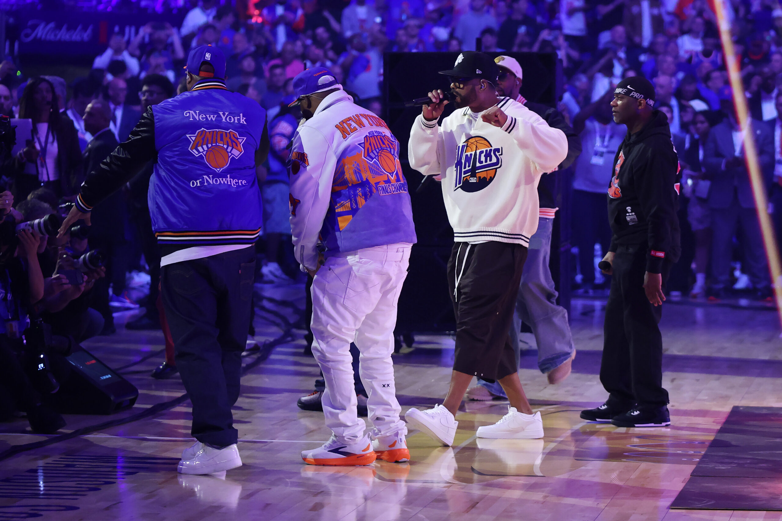 O Wu-Tang Clan jogou as finais da NBA no intervalo no MSG