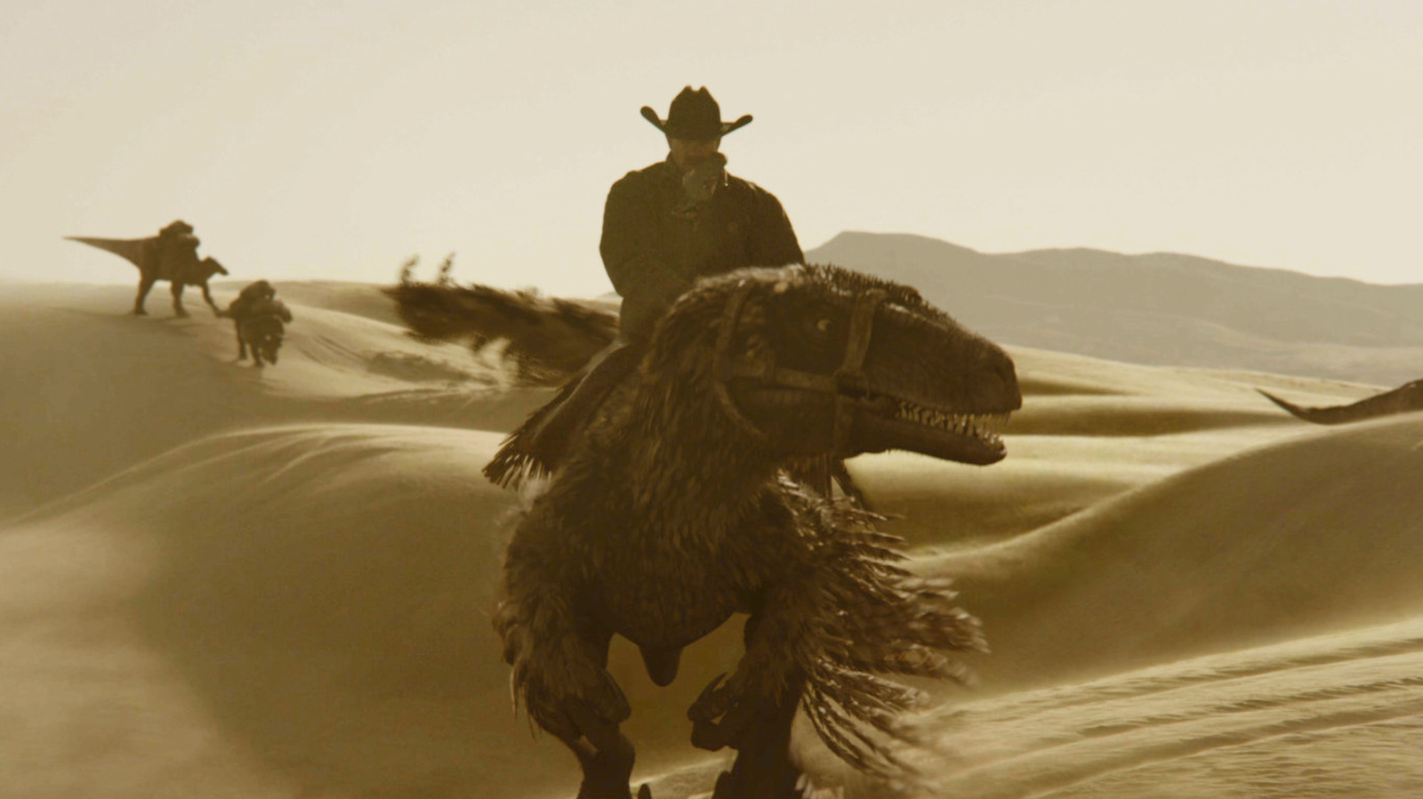 O próximo filme do diretor de Primal War leva os dinossauros ao Velho Oeste