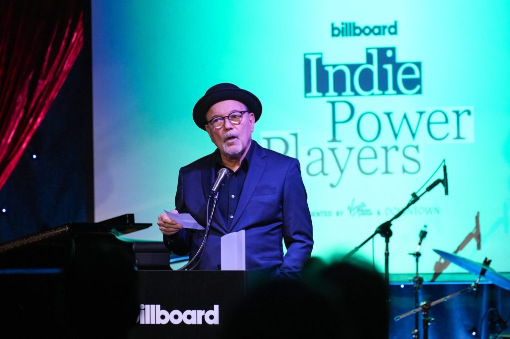 Ruben Blades recebe o Icon Award no 2026 Indie Power Players: Speech