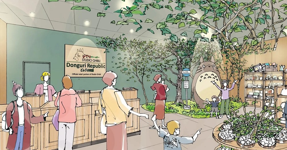 Studio Ghibli Donguri Republic anuncia a abertura de sua primeira loja na América